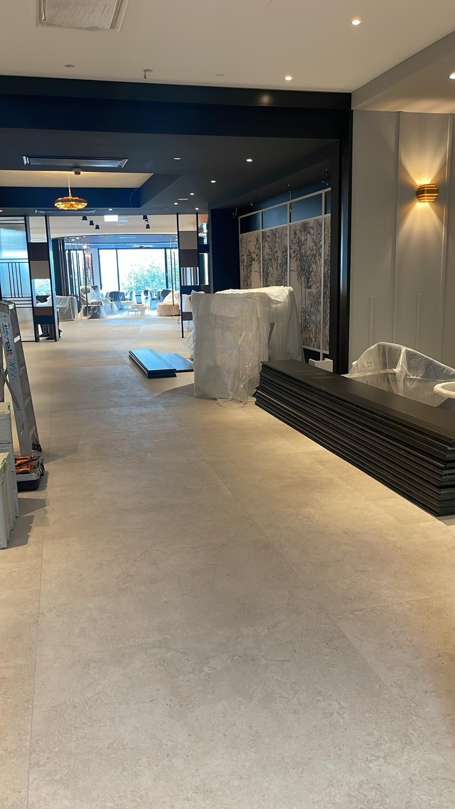 Beau-Rivage Palace Nyon — detail chantier